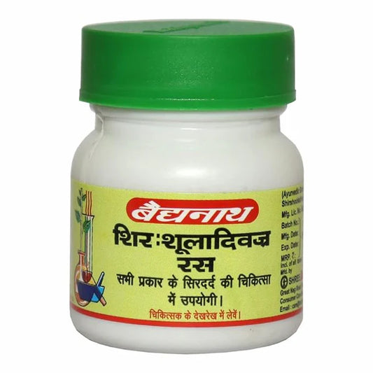 शिराशुलवादिवज्र रस