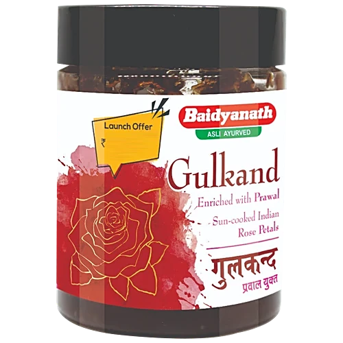 गुलकंद (प्रवाल युक्त)